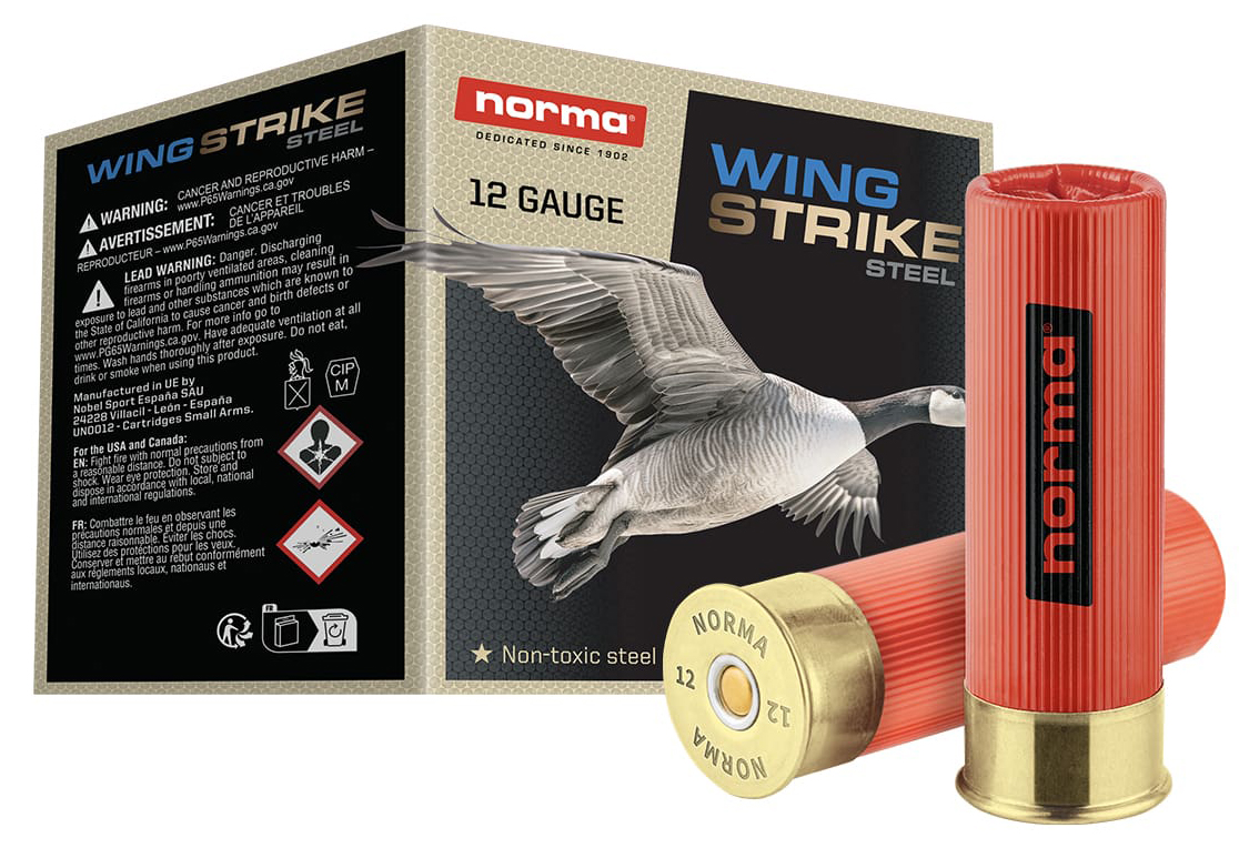 NORMA WINGSTRIKE STEEL 12GA 3" BB 1-1/4OZ 25/10