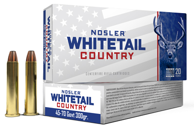 NOS WHITETAIL COUNTRY 45-70 300GR SW 20/10