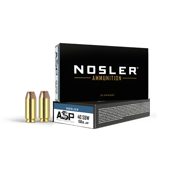 NOS AMMO 40SW 150GR JHP ASP 50/10