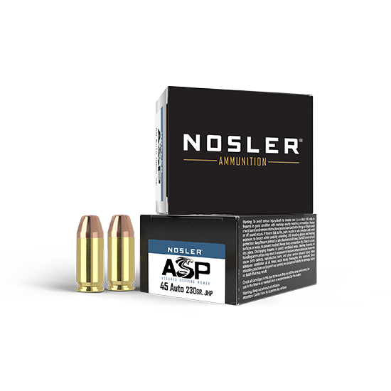 NOS AMMO 45ACP 230GR JHP ASP 20/20