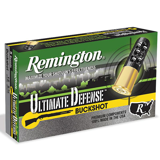 REM ULTIMATE DEFENSE 12GA 3" 4BK 5/20