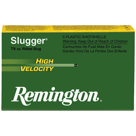 SLUGGER HV RIFLED SLUG 12GA 2.75" 7/8OZ RS 5/50