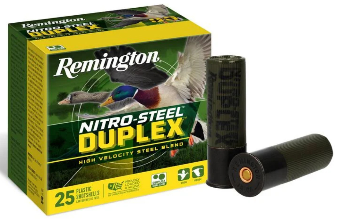 REM NITRO-STEEL DUPLEX 12GA 3" 1-1/4OZ BBX4 25/