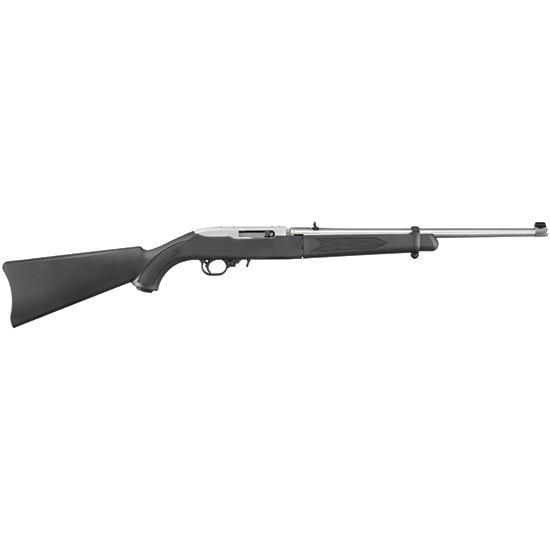 RUG 10/22 TAKEDOWN 22LR 18.5" SS BLK SYN 10RD