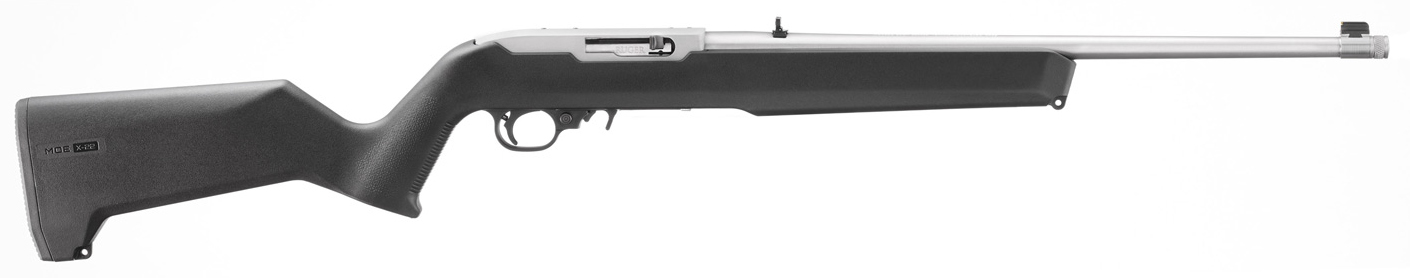 RUG 10/22 CARBINE 22LR 18.5"  BLK SYN SS