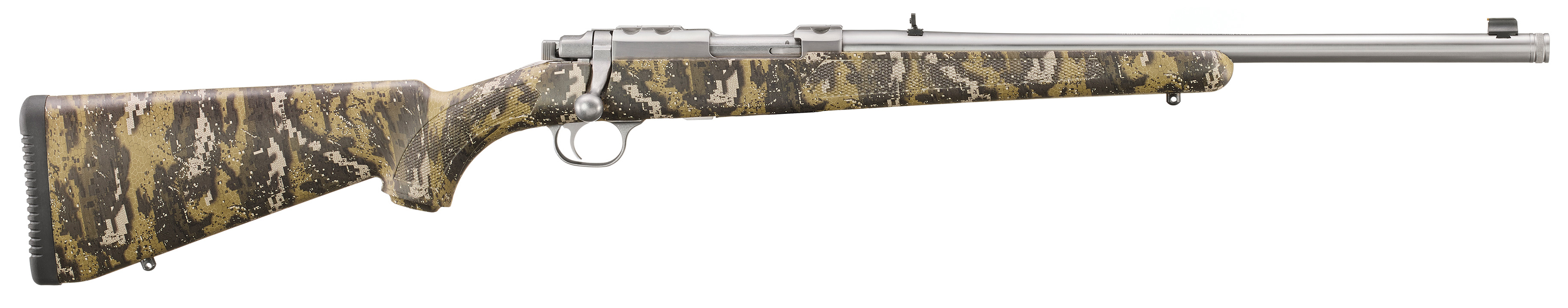 RUG 77/357 357MAG 18.5" DESOLVE BARE CAMO 5RD