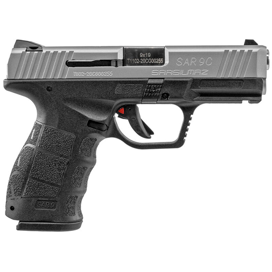 SAR SAR9 COMPACT 9MM 4" 15RD SS