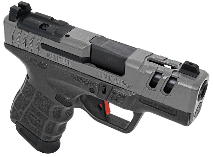 SAR SAR9 SUBCOMPACT GEN2 9MM 12/15RD PLATINU