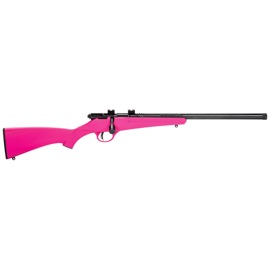 SAV RASCAL FV-SR 22LR 16" HVY TB NS PINK STOCK