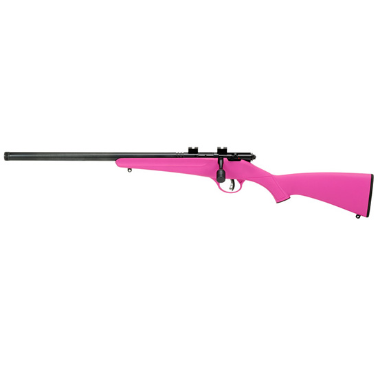 SAV RASCAL FV-SR LH 22LR 16" HVY TB NS PINK