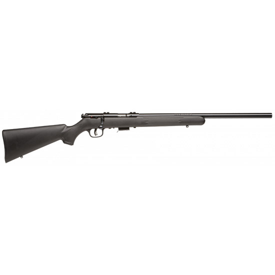 SAV MARK II FV 22LR 21" HVY BLK SYN 5RD