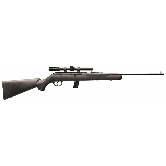 SAV 64 FXP LH 22LR 21" AS BLK SYN 4X15MM 10RD