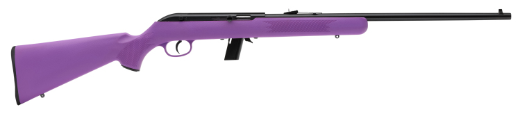 SAV 64 F PURPLE 22LR 21" SYN 10RD