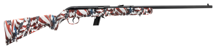 SAV 64 F FLAG 22LR 21" SYN 10RD