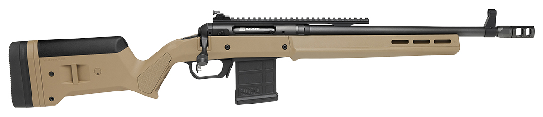 SAV 110 MAGPUL SCOUT FDE 6MMARC 16.5"