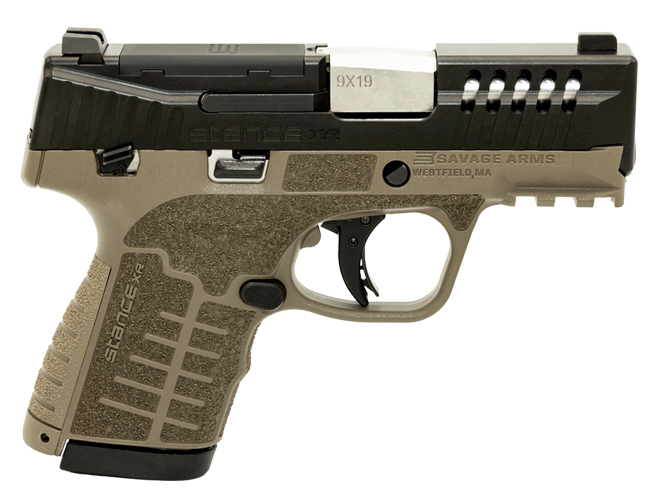 SAV STANCE XR MC9MS 9MM 3.2" FDE 10/13RD