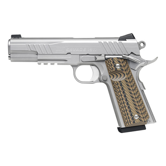 SAV 1911 GOV'T RAIL SS 45ACP 5" 8RD