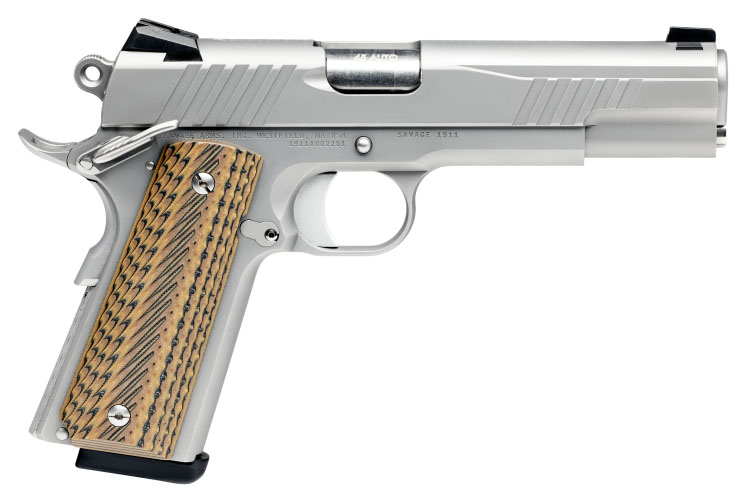 SAV 1911 GOV'T STAINLESS 9MM 5"