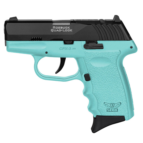 SCCY CPX-3 380ACP BLUE BLK NMS RED DOT READY