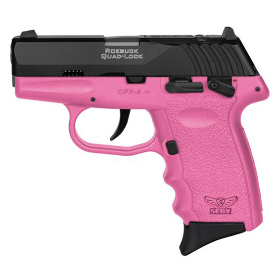 SCCY CPX-4 380ACP PINK BLK RED DOT READY 2 10RD