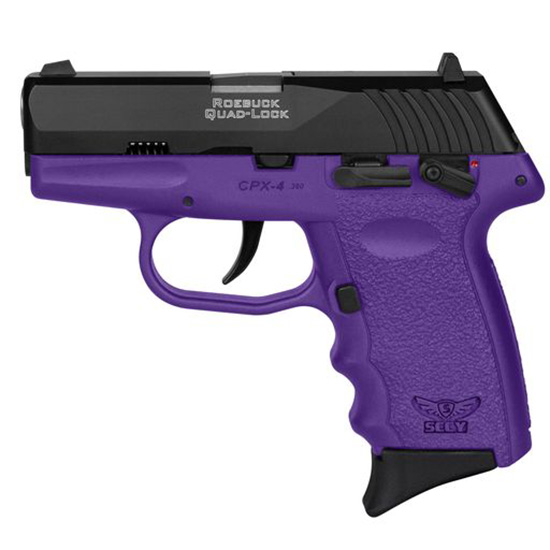 SCCY CPX-4 380ACP PURPLE BLK 2 10RD