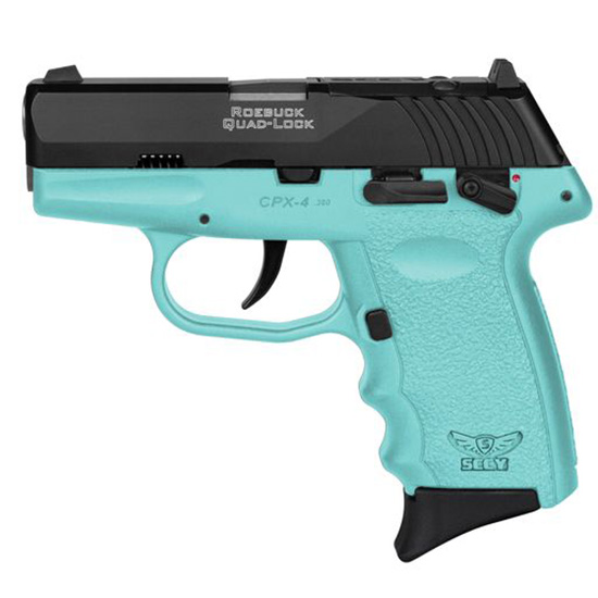 SCCY CPX-4 380ACP BLUE BLK RED DOT READY 2 10RD