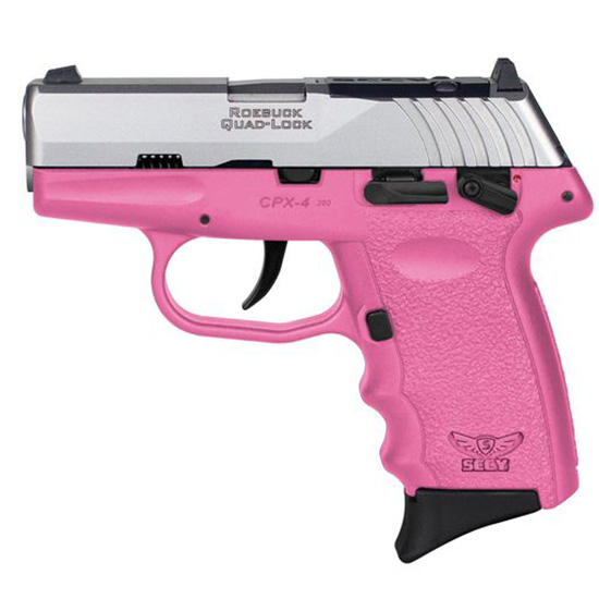 SCCY CPX-4 380ACP PINK SS RED DOT READY 2 10RD