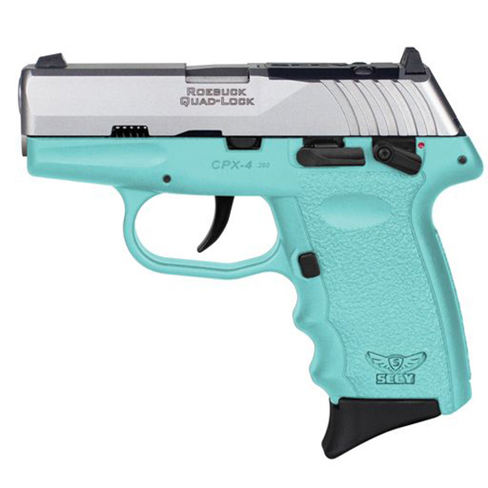 SCCY CPX-4 380ACP BLUE SS RED DOT READY 2 10RD