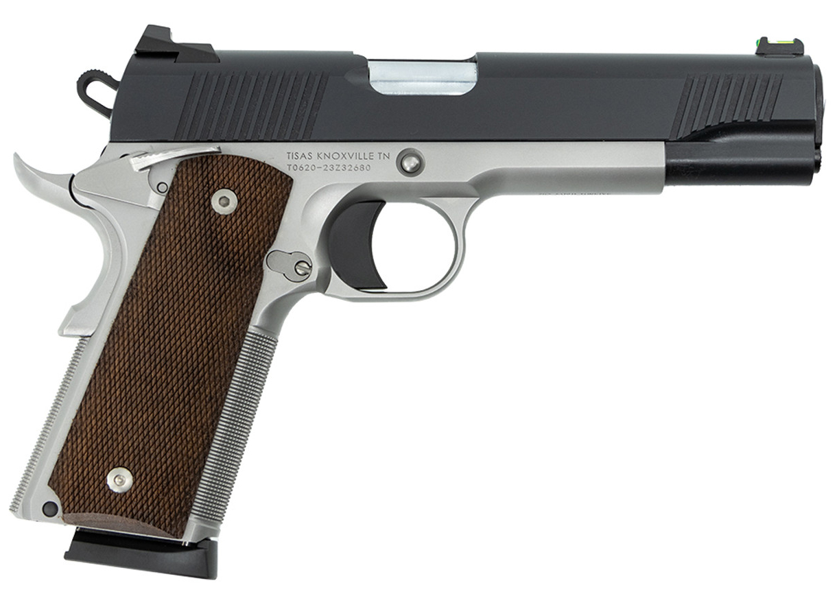 TISAS 1911 45ACP 5" DUTY ENHANCED SS 2 8RD