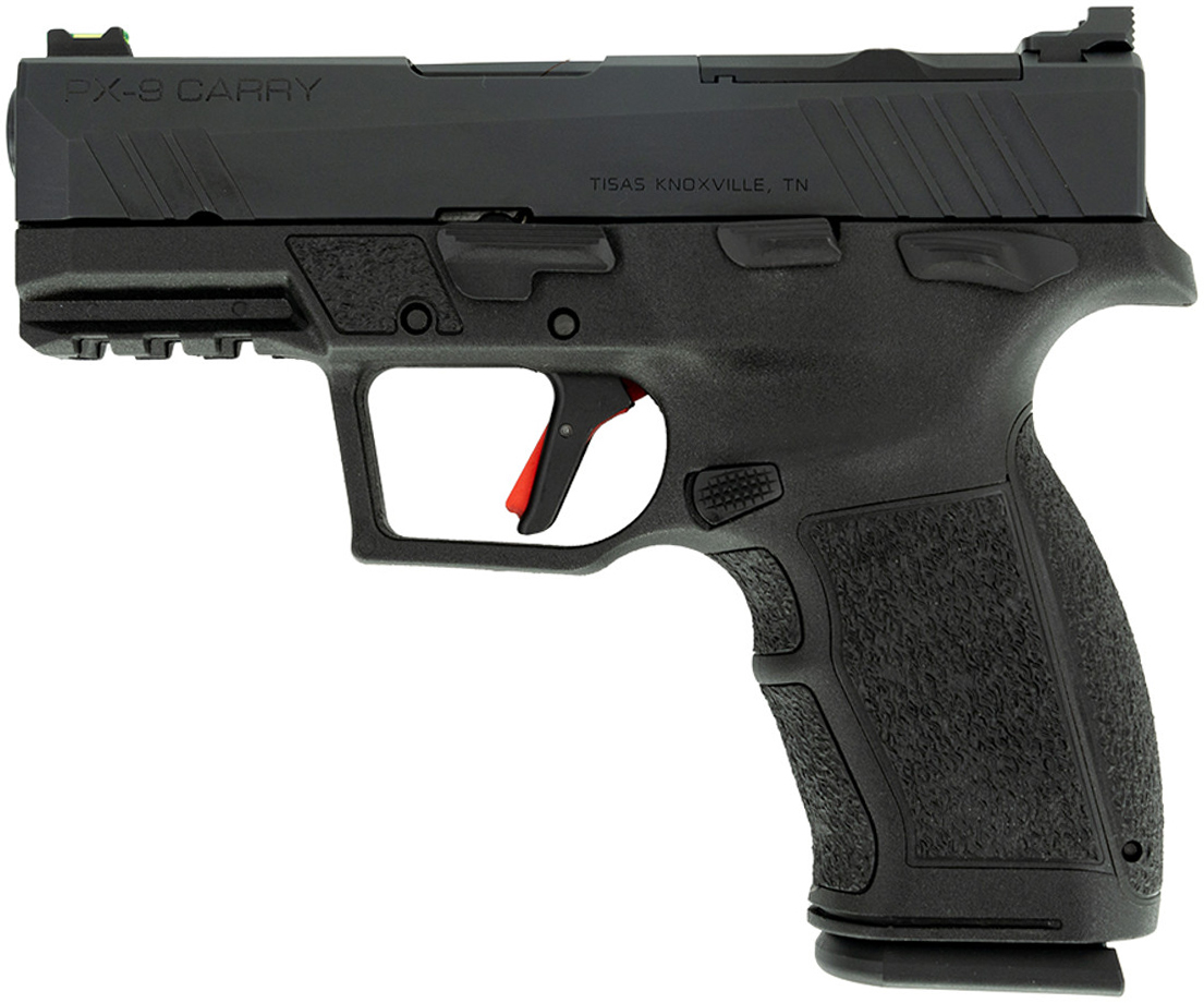 TISAS PX-9 CARRY 9MM 3.5" BLK TS 2 15RD