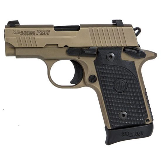 SIG P238 380ACP EMPEROR SCORPION FDE BLK G10