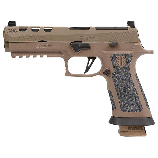 SIG P320 9MM 5" X-GRIP 3 21RD COYOTE TAN