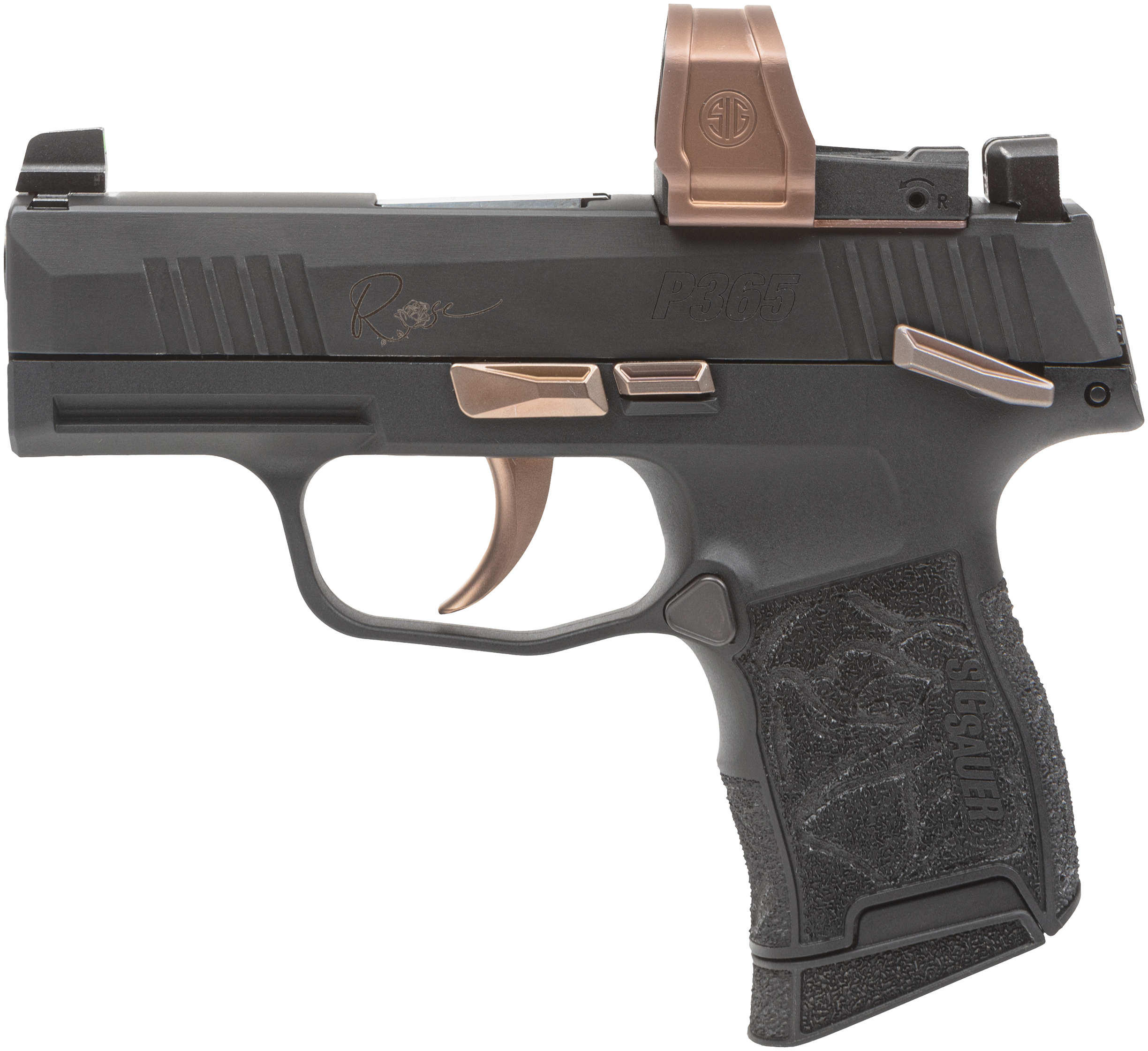 SIG P365 380ACP 3.1" ROSE PKG 2-10RD RXZE MS