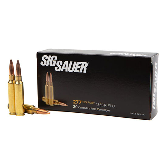 SIG AMMO 277SIG FURY 135GR ELITE FMJ 20/10