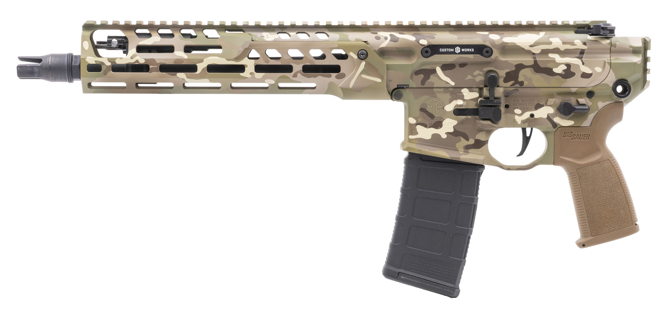 SIG MCX SPEAR-LT PISTOL 5.56 11.5" MULTICAM 30RD