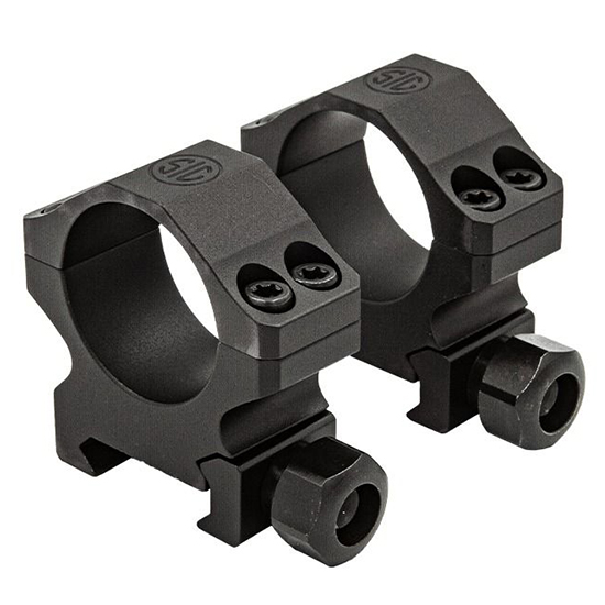 SIG ALPHA1 35MM RINGS MED ALUM MATTE BLK