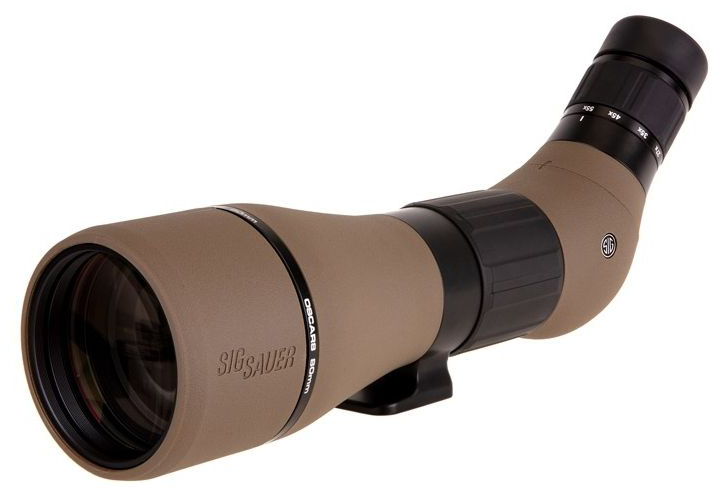 SIG OSCAR 8 SPOTTING SCOPE 27-55X80MM HDX FDE