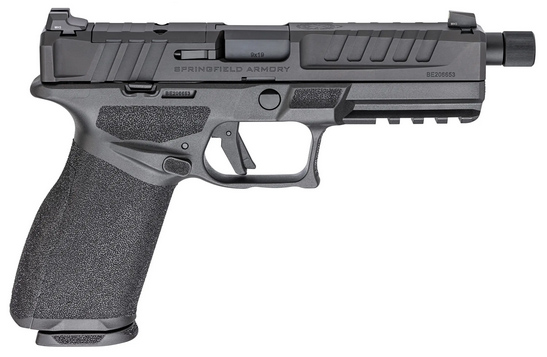 SPR ECHELON 9MM 3-DOT 5.28" THRD BLK 17/20RD