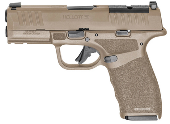 SPR HELLCAT PRO 9MM 3.7" 15RD FDE GEAR UP 24