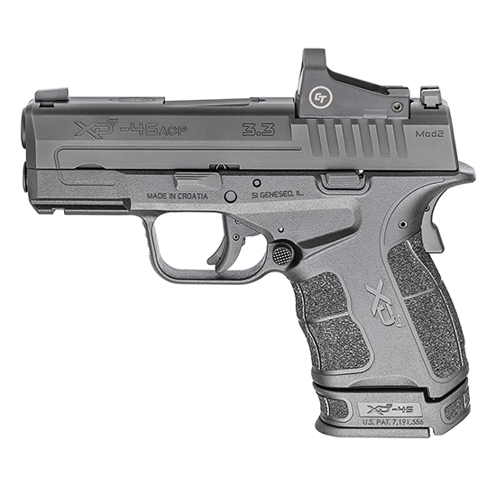 SPR XDS MOD2 OSP 45ACP 3.3" BLK W/CT RED DOT 6R