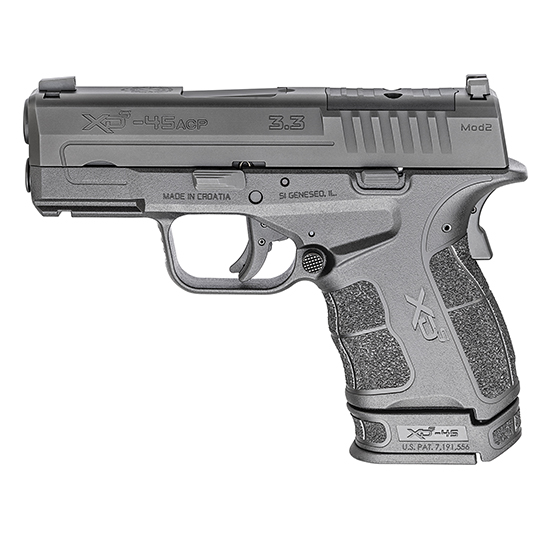 SPR XDS MOD2 OSP 45ACP 3.3" BLK 5/6RD