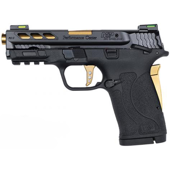 SW PC M&P380 SHIELD EZ 380ACP 3.8" GOLD PORT 8R