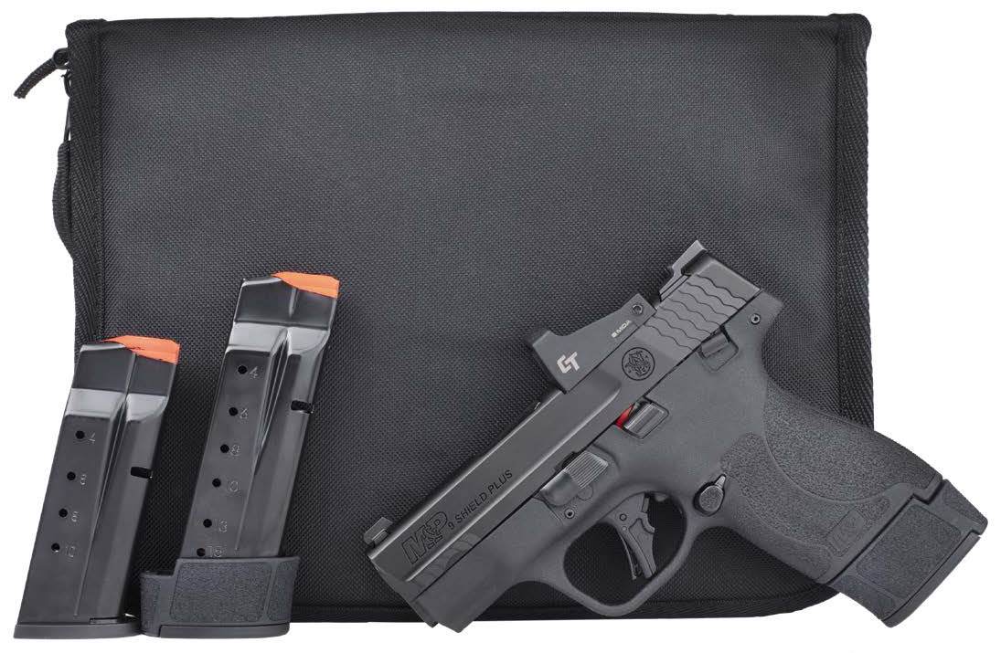 SW M&P9 SHIELD PLUS OR CTS-1500 RED DOT BUNDLE