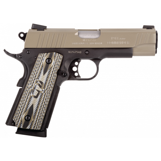 TAU PT1911 45ACP 4.25" BLK SAND VZ GRIPS 8RD