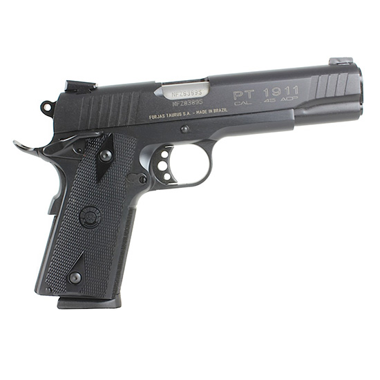 TAU 1911 FS 45ACP 5" NOVAK BLUE 8RD