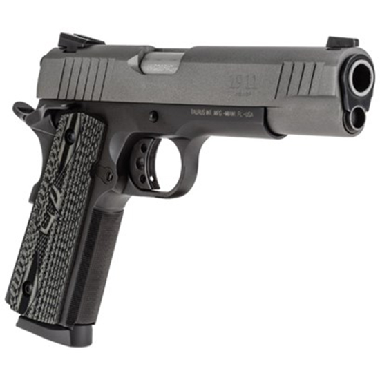 TAU 1911 45ACP BLK GRAY CERAKOTE VZ GRIPS 8RD