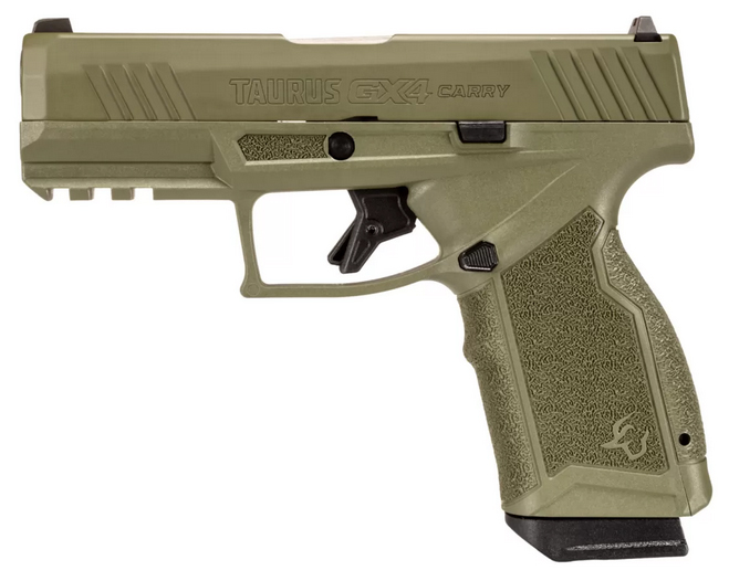 TAU GX4 CARRY 9MM 3.7" GREEN 2 10RD