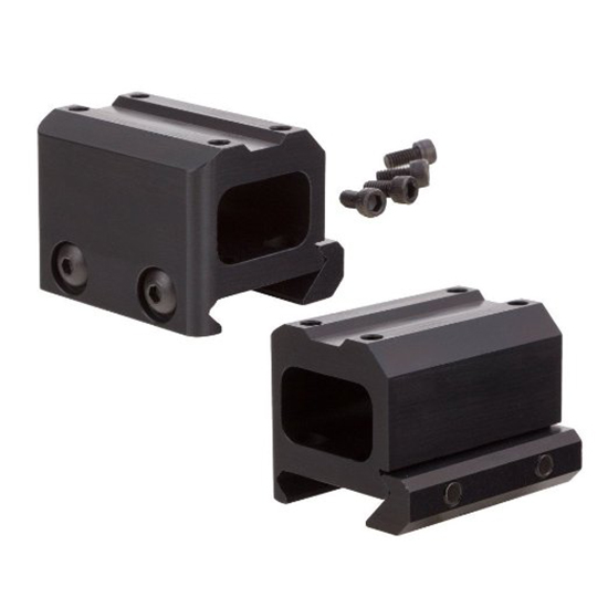 TRIJICON MRO MOUNT LOWER 1/3 CO WITNESS