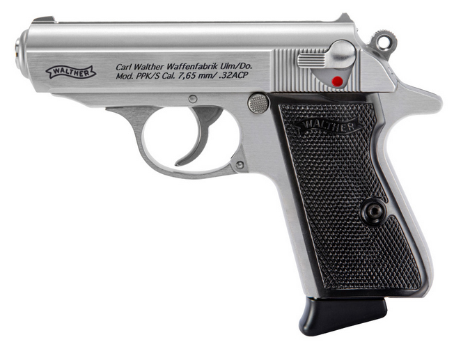 WAL PPK/S 32ACP 3.3" SS 2 7RD