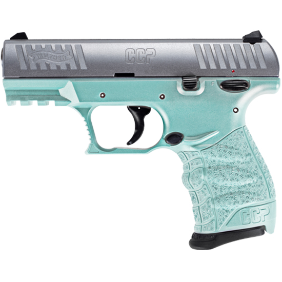 WAL CCP M2+ 9MM 3.54" ANGEL BLUE STAINLESS 8RD